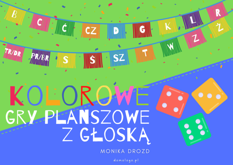 Kolorowe gry planszowe z głoską PDF Monika Drozd